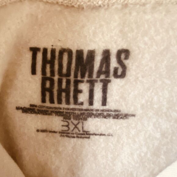 THOMAS RHETT 3XL Hoodie SWEATSHIRT Home Team 2023 Concert Tour Dateback Neutral - Picture 5 of 5